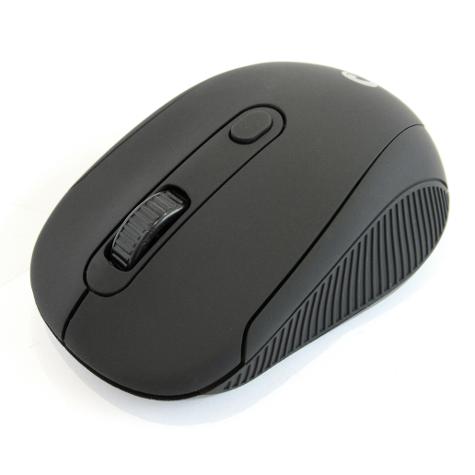 MOUSE INALAMBRICO NEGRO C/PILAS