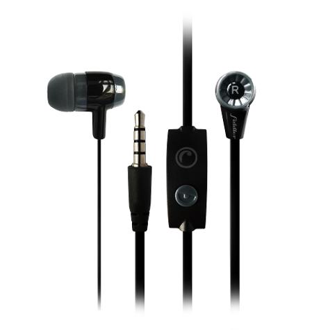 AUDIFONO IN - EAR STEREO CON MICROFONO - NEGRO