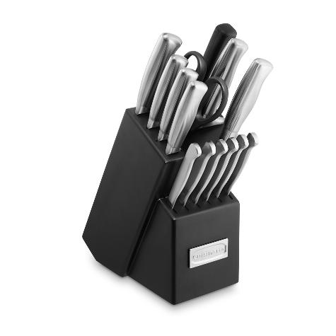CUISINART JUEGO DE 15 PIEZAS DE ACERO INOX CON MANGO HUECO