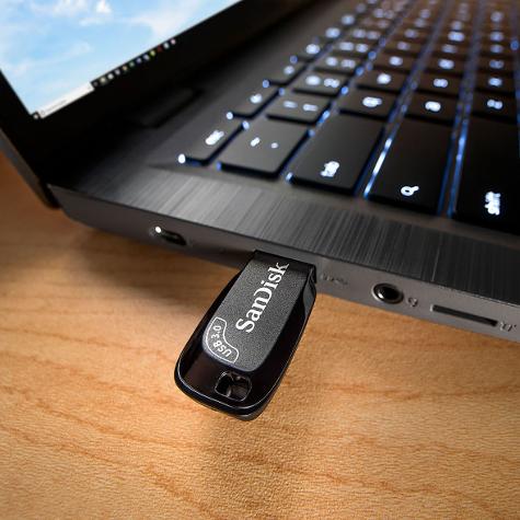 SANDISK PENDRIVE USB ULTRA SHIFT 3.0 - 128GB