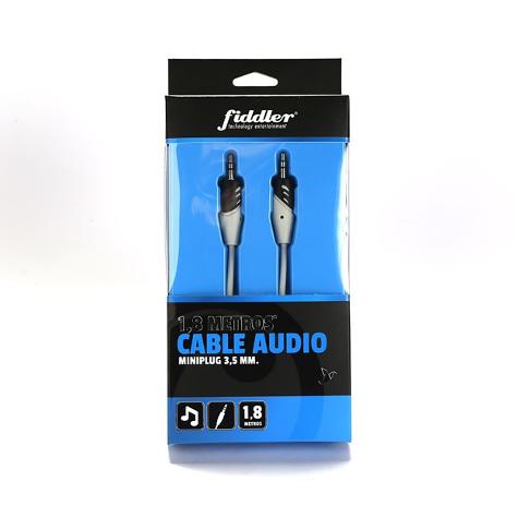 CABLE DE AUDIO MINIPLUG 1.8 MTS PROFESIONAL