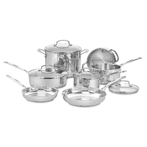 CUISINART CHEFS CLASSIC JUEGO DE OLLAS 11PZAS