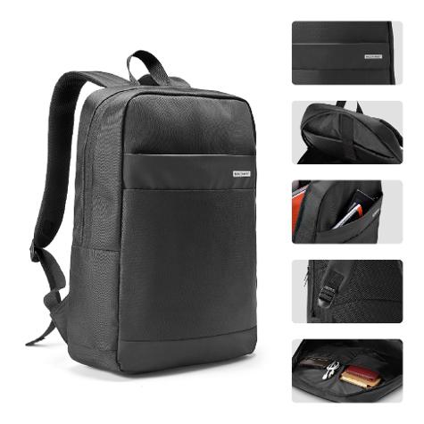 SWISSPACK MOCHILA ELEGANCE PARA NOTEBOOK HASTA 15.6'' BO439 NEGRA