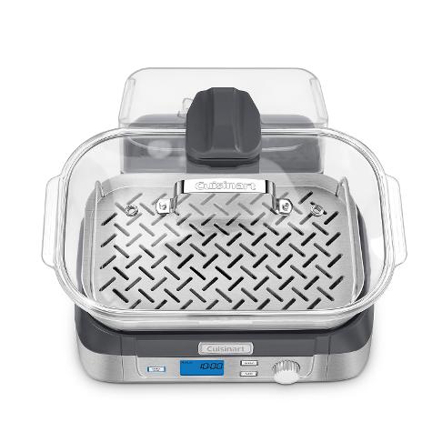 CUISINART VAPORERA DIGITAL DE VIDRIO 