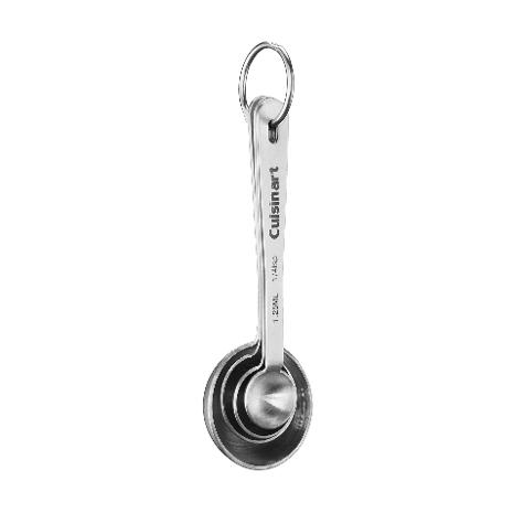 CUISINART CUCHARAS MEDIDORAS DE ACERO INOXIDABLE (4 UNIDADES)