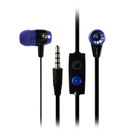 AUDIFONO IN - EAR STEREO CON MICROFONO - AZUL