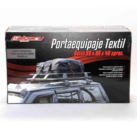 PORTAEQUIPAJE TEXTIL CALGARY - NEGRO