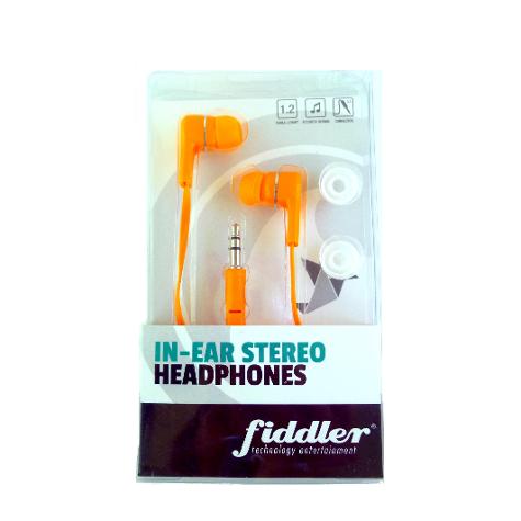 AUDIFONO  IN - EAR STEREO - FLUOR NARANJA