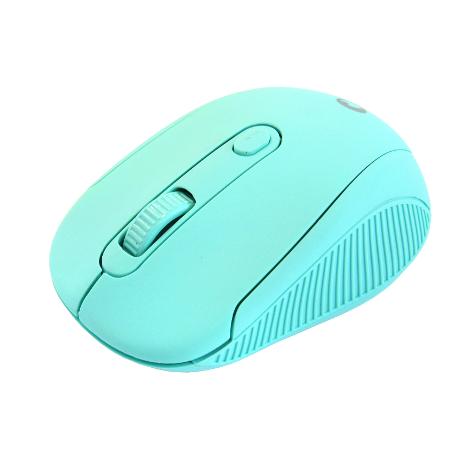 MOUSE INALAMBRICO VERDE C/PILAS