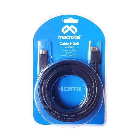 CABLE HDMI MACROTEL - 5MTS
