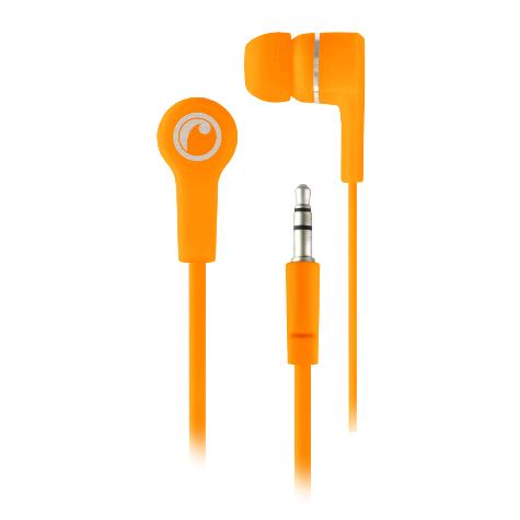 AUDIFONO  IN - EAR STEREO - FLUOR NARANJA