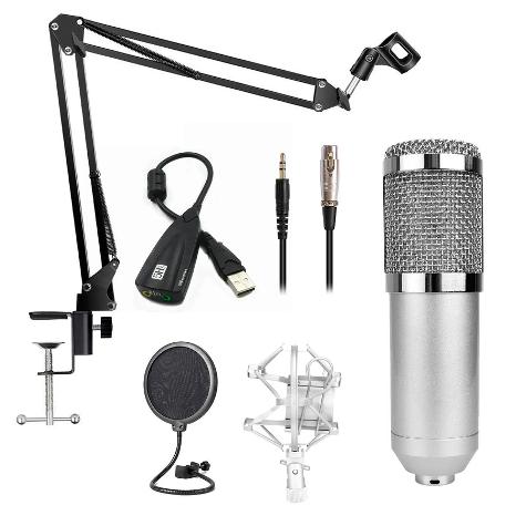 FIDDLER KIT MICROFONO ESTUDIO CONDENSADOR STUDIO PRO
