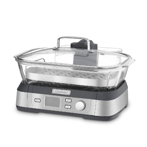 CUISINART VAPORERA DIGITAL DE VIDRIO 